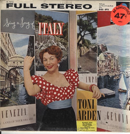 Another great album; On this Toni simply glows - the Italian way!