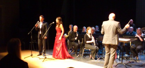 Gunda Marie Bruce & Kjetil Støa - fra en konsert i juni 2012 (foto: Stian M. Eriksen)