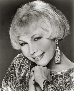 Miss Arden; elegant and stylish even in her later years...