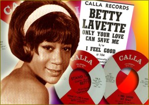 Calla was just one of the smaller labels Bettye worked for. Ad from 1965