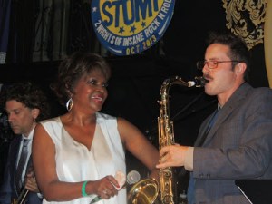 Maxine on stage, 2013